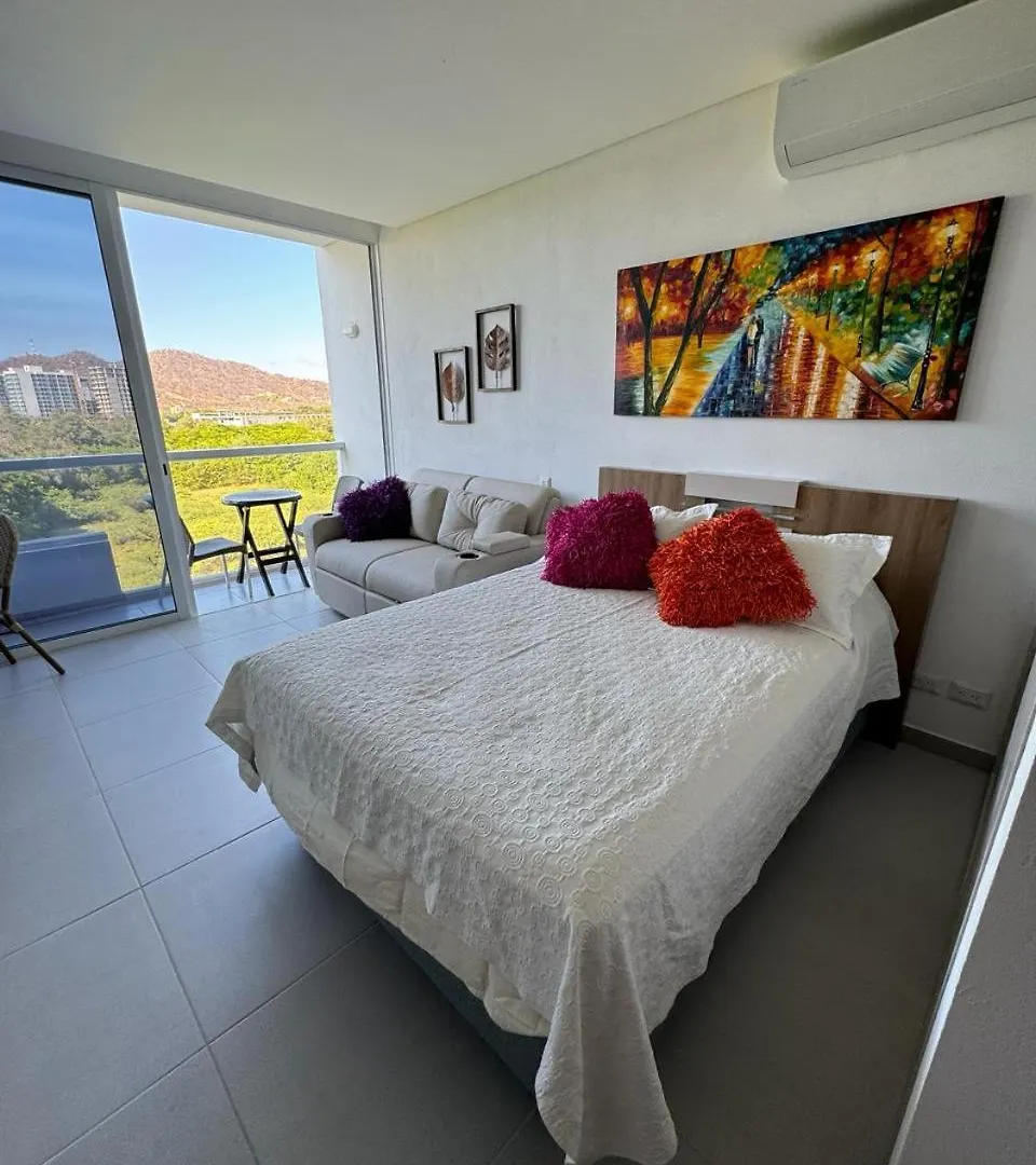 Apartamento Suite En Bello Horizonte A 2 Min De La Playa Σάντα Μάρτα