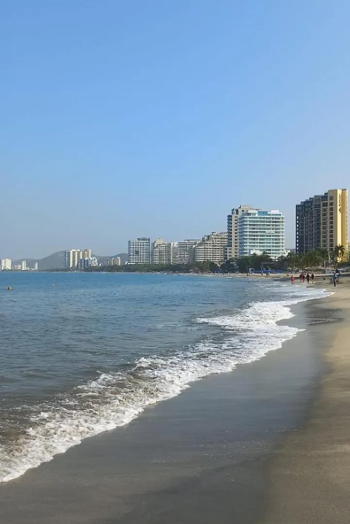 Apartamento Suite En Bello Horizonte A 2 Min De La Playa Σάντα Μάρτα
